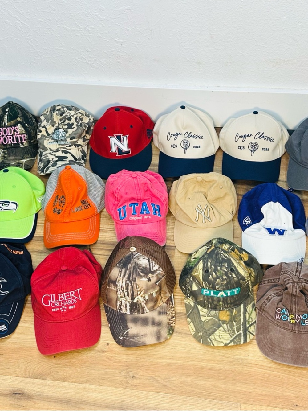 Assorted Baseball Caps - Multicolor Mix - Picture 6 of 6
